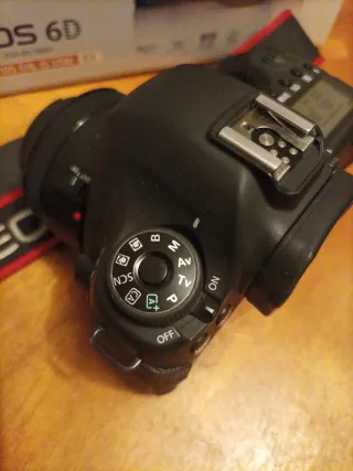 Canon EOS 6D Full Frame Cámara + Objetivo EF 50mm