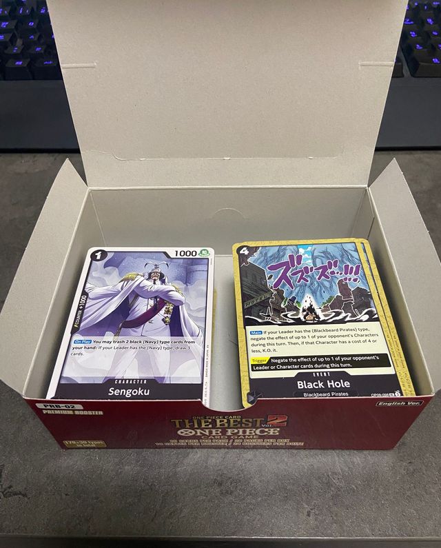 Confezione da 4 carte One Piece TCG - PRB02