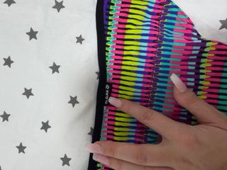 Braga bikini estampado multicolor talla XS