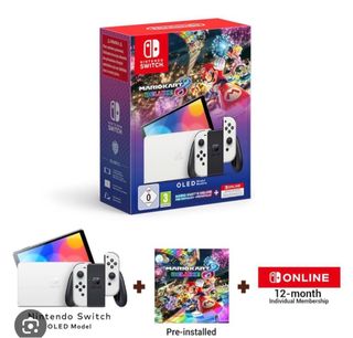 Nintendo Switch OLED + Mario Kart 8 Deluxe