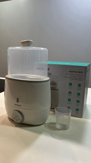 Calienta biberones y esterilizador doble Miniland