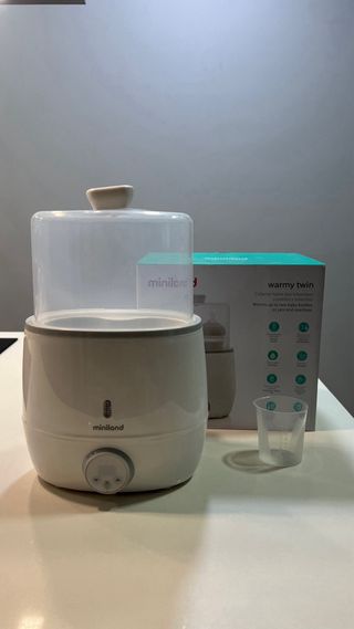 Calienta biberones y esterilizador doble Miniland