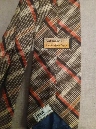 Corbata vintage Ermenegildo Zegna Cachemira