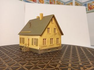 Casa Maqueta H0 Decoración Ferroviaria