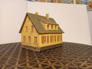 Casa Maqueta H0 Decoración Ferroviaria