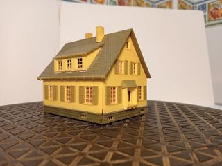 Casa Maqueta H0 Decoración Ferroviaria