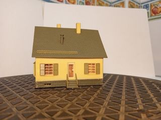 Casa Maqueta H0 Decoración Ferroviaria