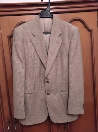 Chaqueta de lana virgen hombre
