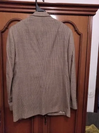 Chaqueta de lana virgen hombre