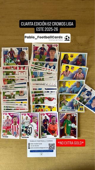 LOTE CUARTA EDICIÓN LIGA ESTE 2025-26 PANINI
