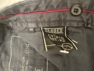 Pantalones CLOSED mujer gris oscuro