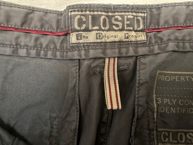 Pantalones CLOSED mujer gris oscuro