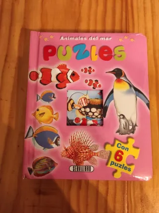 Libro puzle animales del mar