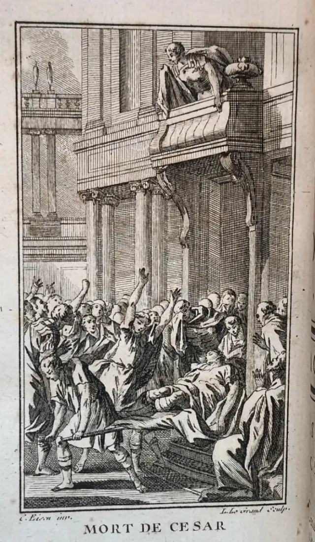 Libro antiguo de 1773. Bellos grabados. Voltaire