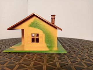 Casa Maqueta H0 Decoración Ferroviaria