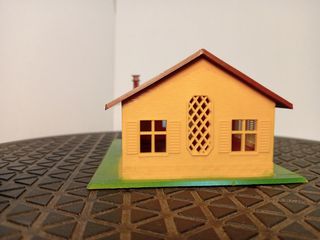Casa Maqueta H0 Decoración Ferroviaria