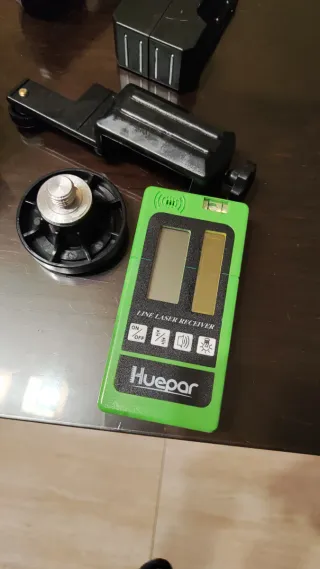 Nivel Láser Huepar 603CG-BT+Detector+Tripode+Gafas