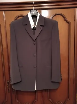 Traje de ceremonia hombre gris