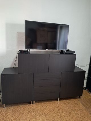 Mueble TV Ikea Madera Marrón