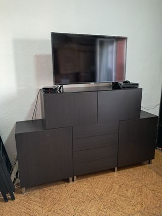 Mueble TV Ikea Madera Marrón
