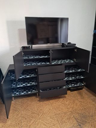 Mueble TV Ikea Madera Marrón