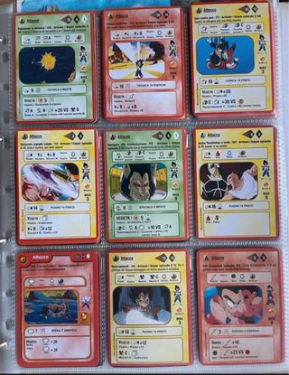 Lotto carte Dragon Ball Alchemia prima edizione