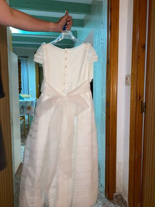 Vestido Comunión El Corte Inglés Blanco