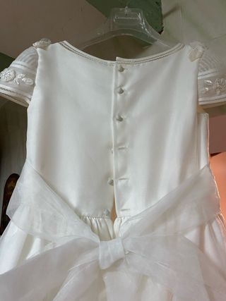 Vestido Comunión El Corte Inglés Blanco