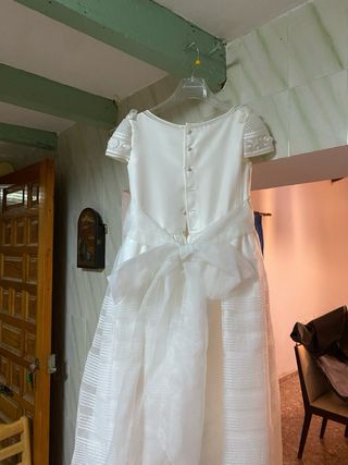Vestido Comunión El Corte Inglés Blanco