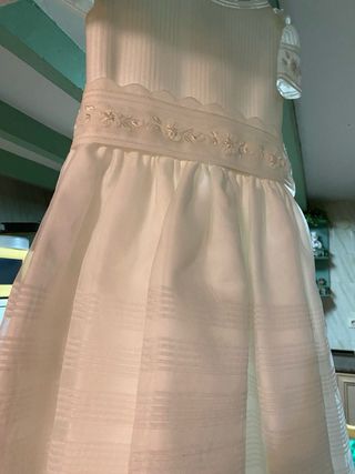 Vestido Comunión El Corte Inglés Blanco