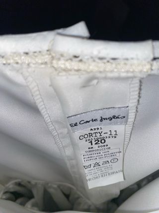 Vestido Comunión El Corte Inglés Blanco