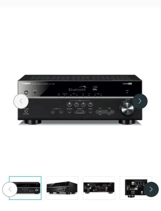 Amplificador Yamaha 5.1 Negro