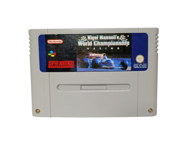 Juego Super Nintendo Nigel Mansell's World Champio