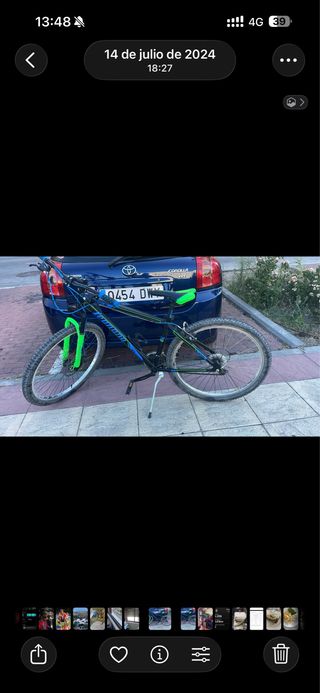 Bicicleta de montaña