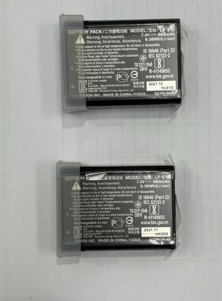 Batteria Canon LP-E10 Nuova 2021