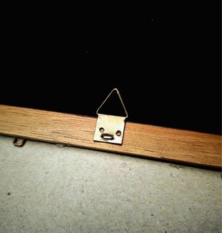 Foto antica con cornice in legno anni '30 o '40