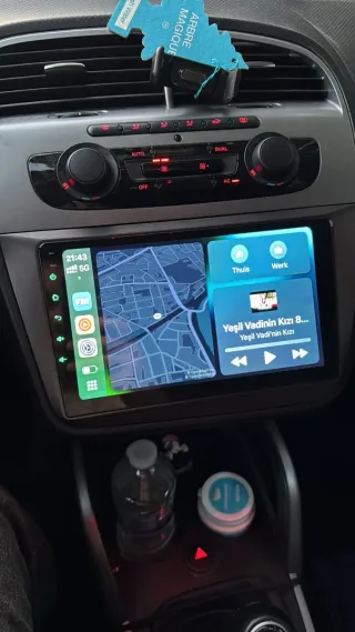 Radio Android Carplay Seat Altea Toledo 2 64 cam