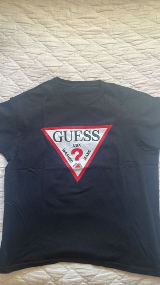 Camiseta Guess Negra Talla S