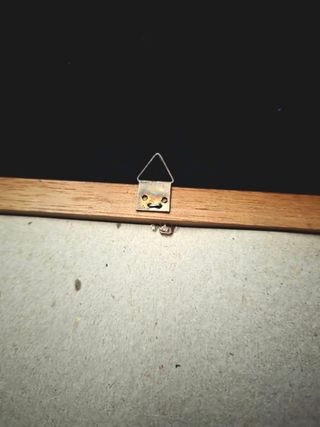 Foto antica con cornice in legno