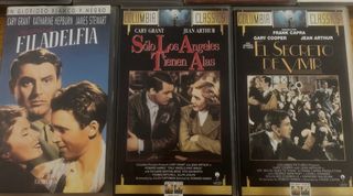 Lote 11 Películas VHS 7Clásicas +4 contemporáneas