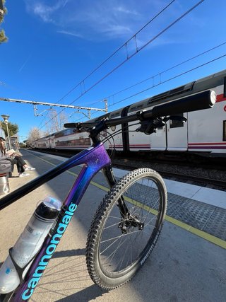 Bicicleta Cannondale Lefty Carbono talla M