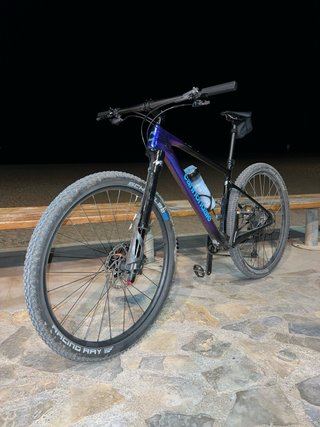 Bicicleta Cannondale Lefty Carbono talla M