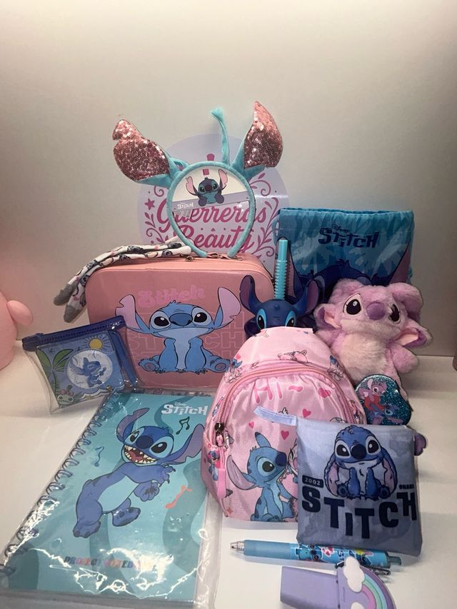 Set de artículos de Stitch