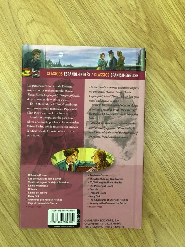 Oliver Twist (español/inglés)