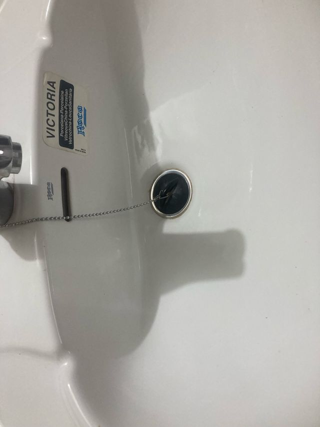 Lavabo Roca Victoria Porcelana Completo