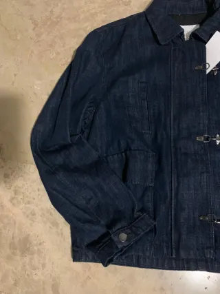 Chaqueta Denim Alamares Zara 