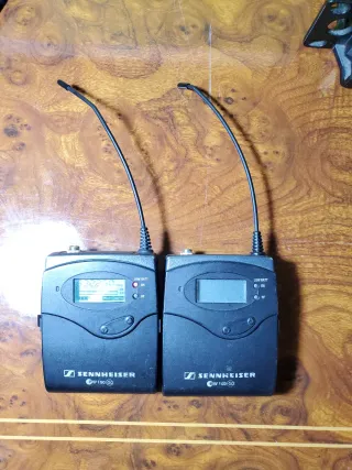 2 Petacas Receptoras Sennheiser EW100 G2