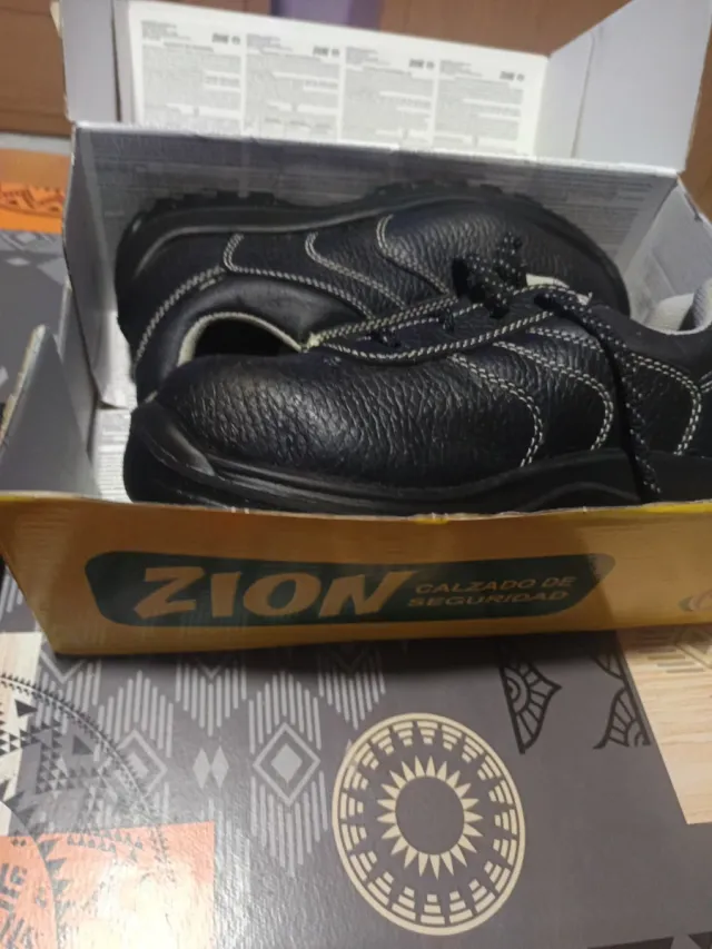 Zapatos de seguridad negros talla 38