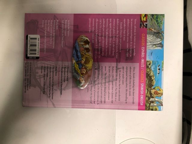 La isla misteriosa (Clasicos Espanol-Ingles) (S...