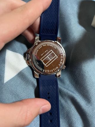 Reloj Tommy Hilfiger Azul y Plateado